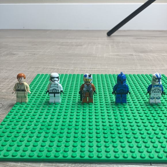 LEGO Star Wars Minifigure Lot Obi Wan Kenobi Stormtrooper Mandalorian Clone BB8 - Picture 2 of 12